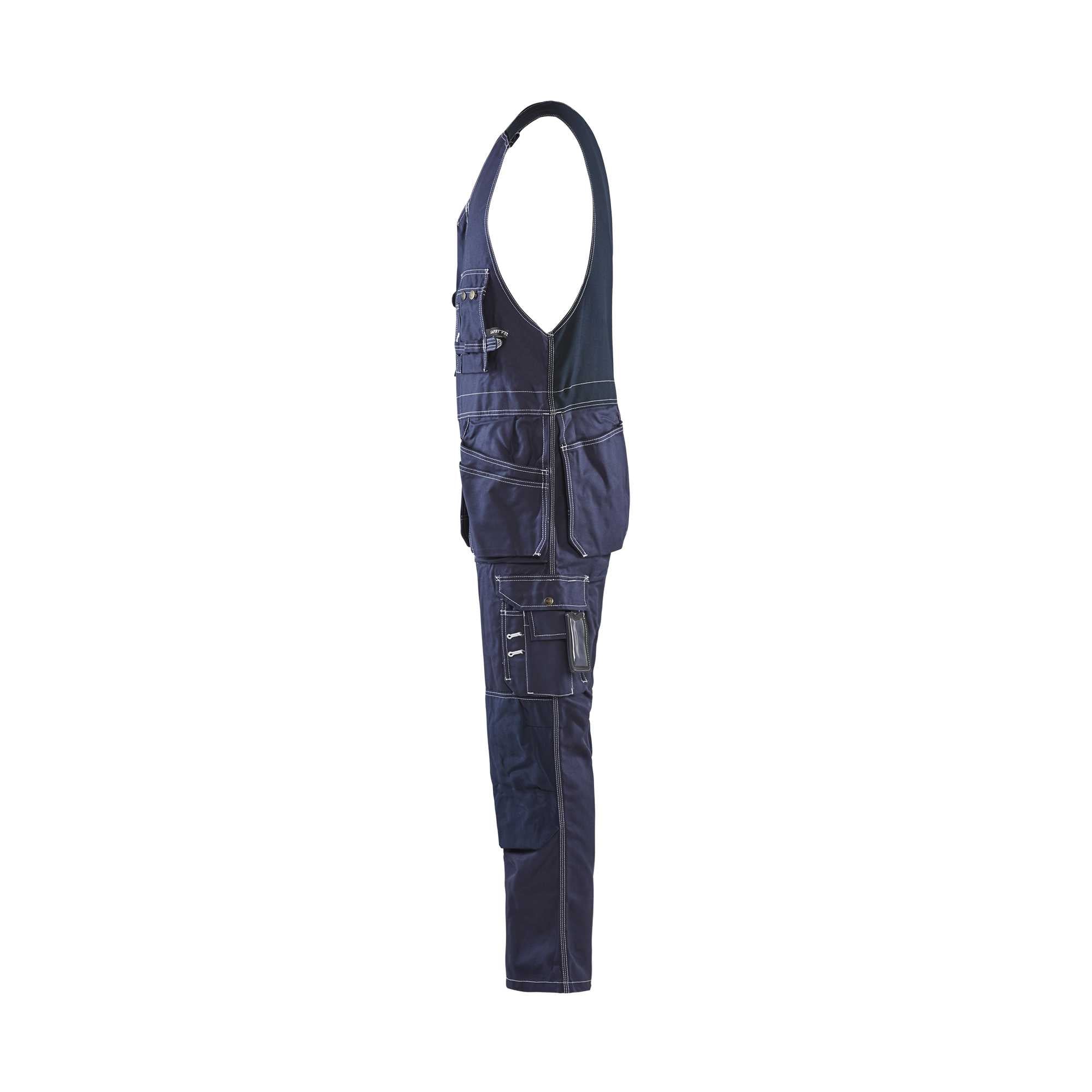 BLAKLADER 26501370 Sleeveless Overalls Work Overall Men - 100% Cotton